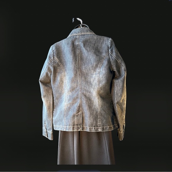 Denim Jacket by Contrast size Medium - Picture 2 of 9